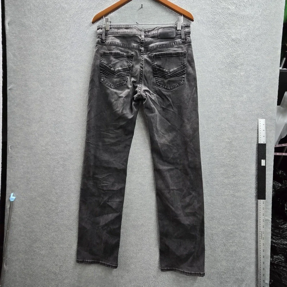 BKE Men Jeans 33X34 Gray Denim Jake Bootcut 30